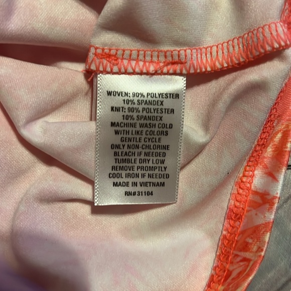 Zelos woman’s tropical tank top size medium - Picture 6 of 7